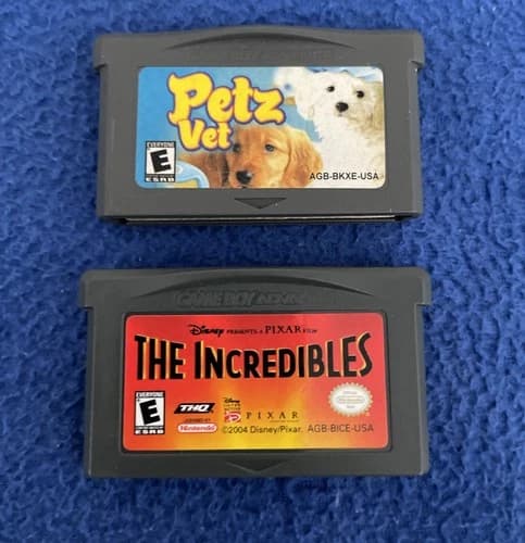 Incredibles (Nintendo Game Boy Advance, 2004) Petz Vet