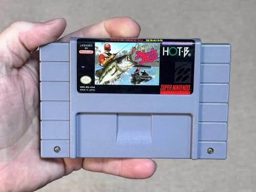 Super Black Bass (Super Nintendo, SNES) Game Authentic - Tested
