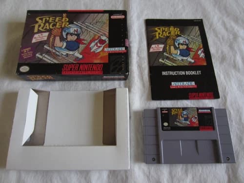 Speed Racer (SNES) Super Nintendo CIB Complete Box 1994 Accolade RARE #2