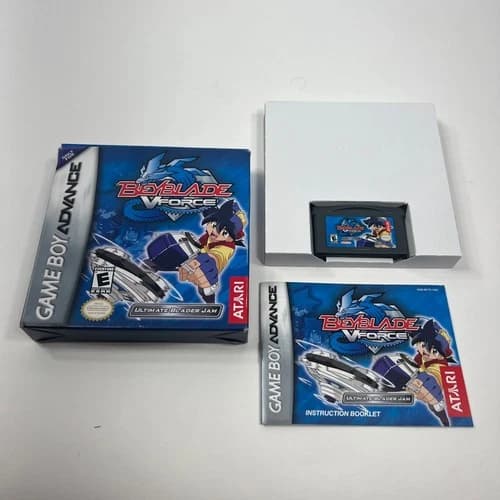 Gameboy Advance Beyblade V Force Game COMPLETE IN BOX