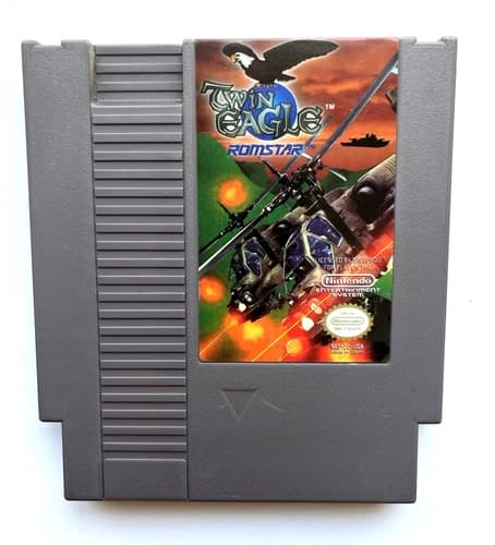 Twin Eagle (Nintendo Entertainment System NES, 1989) NES Tested.