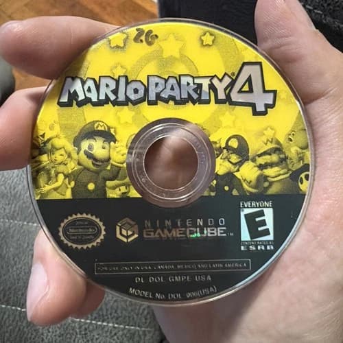 Mario Party 4 (Nintendo GameCube, 2002) Disc Only Test And Working