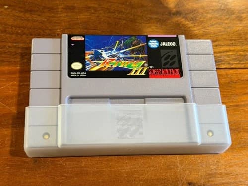 R-Type III 3: The Third Lightning Super Nintendo, SNES Authentic & Tested