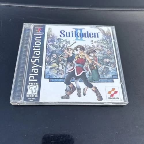 Suikoden II - PlayStation 1 PS1 - Complete in Box CIB