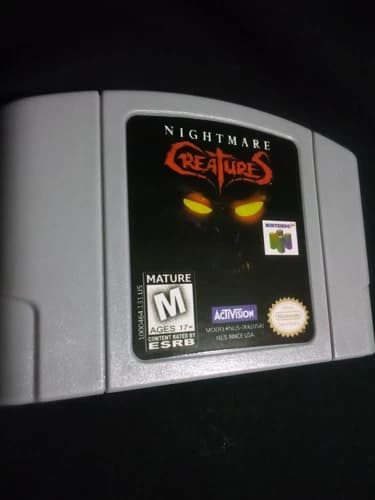 nightmare creatures n64