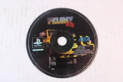 Felony 11-79 (Sony PlayStation 1 PS1, 1997) Authentic, disc only, tested
