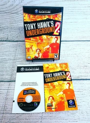 Tony Hawk's Underground 2 (Nintendo GameCube, 2004) Complete CIB - TESTED