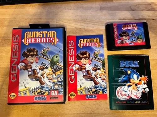 Sega Genesis Gunstar Heroes