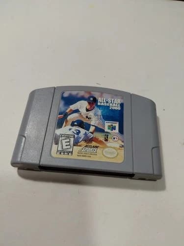 All-Star Baseball 2000 Nintendo 64 N64 Authentic Very Clean Cartridge