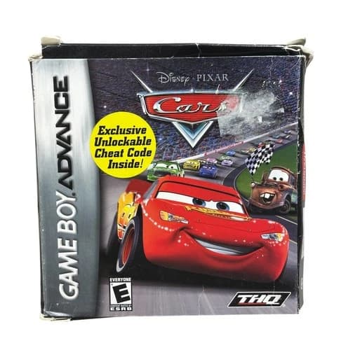 Cars (Nintendo Game Boy Advance, 2006) Complete and Tested