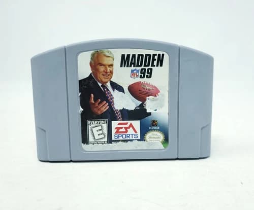Madden NFL 99 (Nintendo 64) N64 Cart Only