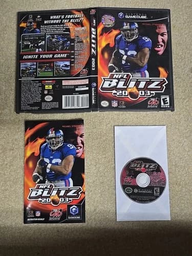 NFL Blitz 2003 - Nintendo Cube CIB COMPLETE TESTED WORKS