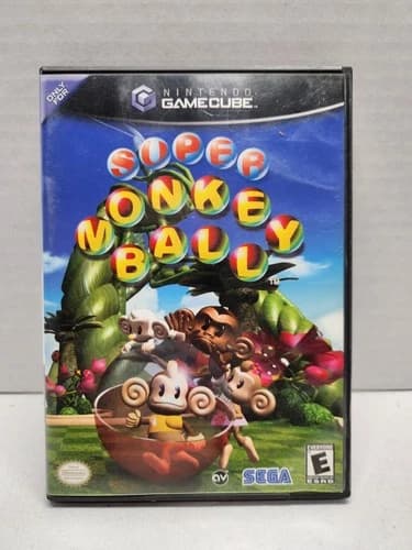 Super Monkey Ball [Player's Choice] (Nintendo GameCube, 2001) CIB Complete