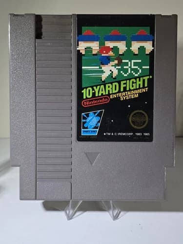 10 Yard Fight - Nintendo NES Game Authentic RARE LIMITED FREE SHIPPING