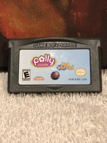Nintendo Gameboy Advance Game Polly Pocket Super Splash Island Game Only