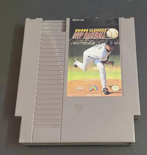 Roger Clemens' MVP Baseball (Nintendo Entertainment System 1991) 300 GAME WINNER