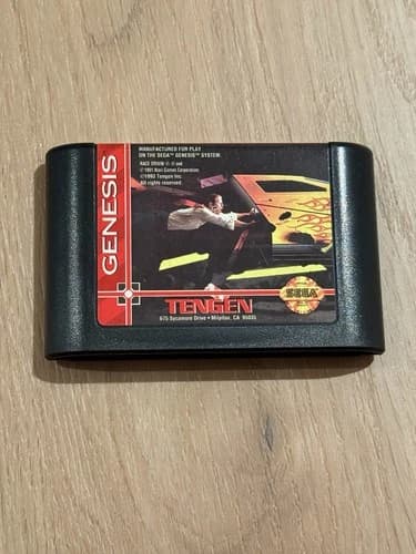 Tengen Race Drivin' Sega Genesis 1993 NTSC-U/C Video Game Cartridge
