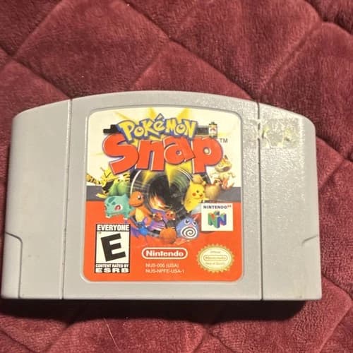 Nintendo Pokémon Snap N64 Game Cartridge Only, E, NTSC-U/C (US/CA)