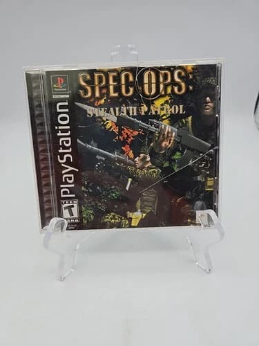 Spec Ops: Stealth Patrol (PlayStation 1 PS1, 2000) Complete w/ Manual CIB Tested