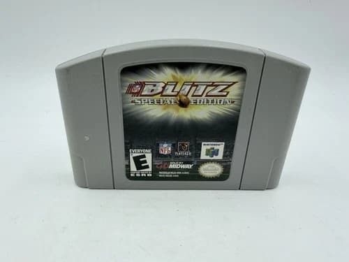 NFL Blitz: Special Edition (Nintendo 64, 2001) Authentic N64 Game