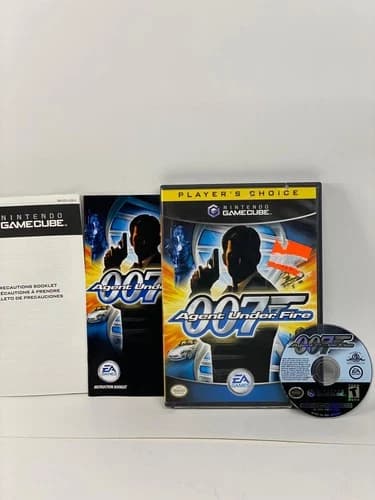 James Bond 007 Agent Under Fire (Nintendo GameCube, 2003) Complete CIB