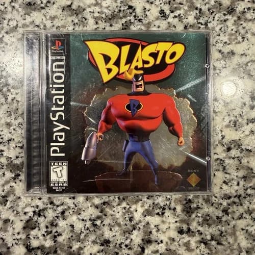 Blasto (Sony, PlayStation 1, 1998 PS1) CIB Tested Complete