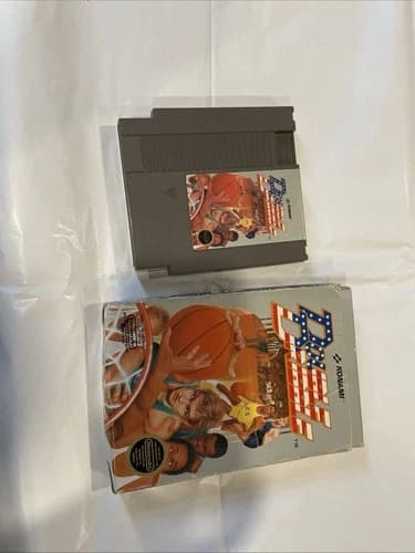 Double Dribble (Nintendo NES, 1987) Complete CIB Tested