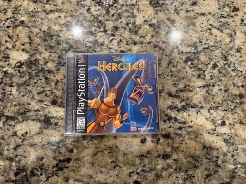 COMPLETE Disney's Hercules ACTION GAME Playstation PSX PS1 CIB Tested & WORKING