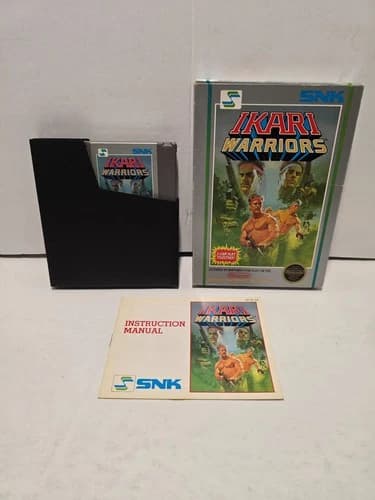 Ikari Warriors Nintendo NES Complete in Box CIB