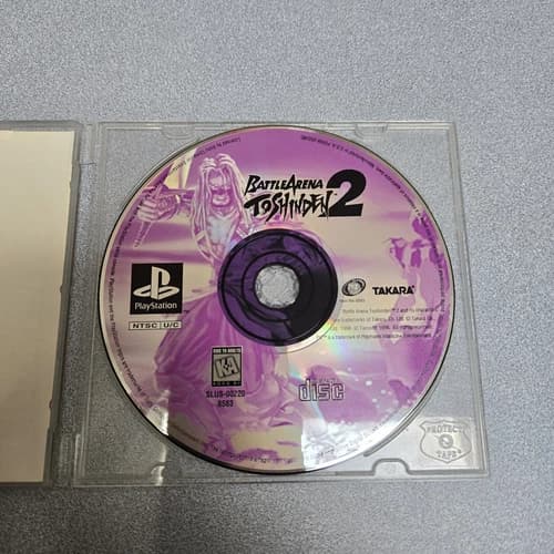 Battle Arena Toshinden 2 PS1 (Sony PlayStation 1, 1996) Disc Only