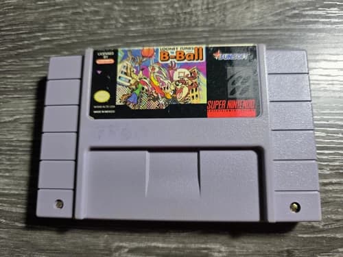Looney Tunes B-Ball (Super Nintendo, 1995) SNES Cart Only Authentic TESTED