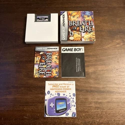 Breath of Fire - (Nintendo Gameboy Advance GBA) Complete - Tested - Authentic