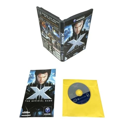 Nintendo GameCube NGC CIB COMPLETE TESTED X-Men: The Official Game