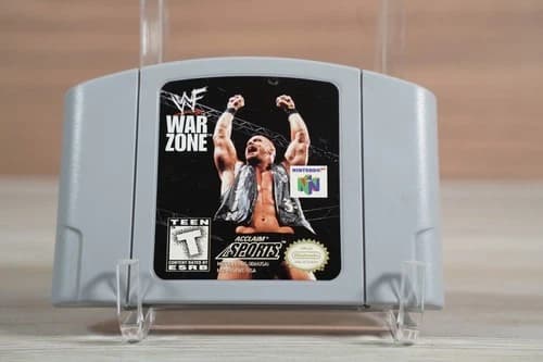 WWF War Zone (Nintendo 64, 1998) Tested & Working N64 Authentic Cart Only