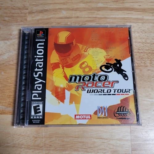 Moto Racer: World Tour PS1 Sony PlayStation 1, 2000 – Tested