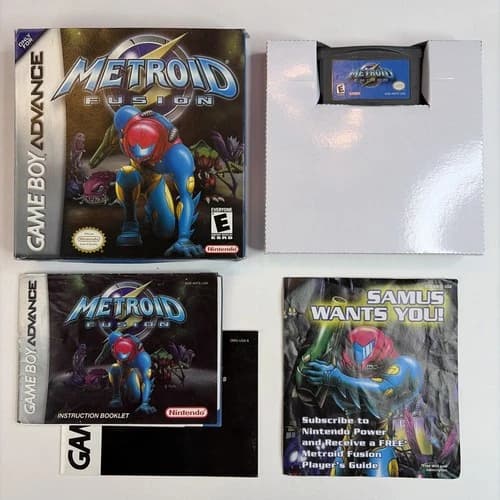 Metroid Fusion GBA (Nintendo Game Boy Advance) CIB Complete