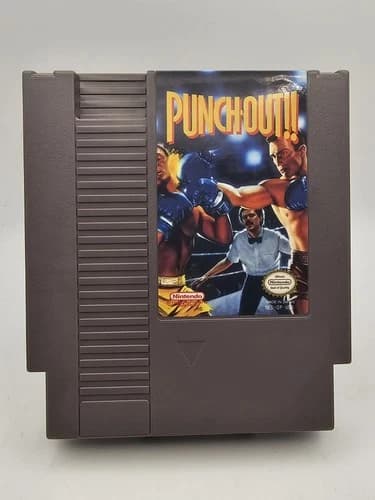 Punch-Out (Nintendo Entertainment System, 1990) Authentic Tested Working