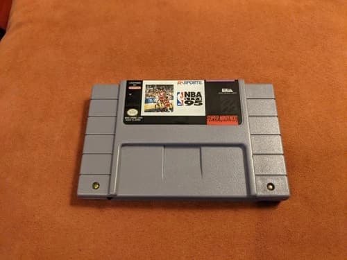 NBA Live 95 Super Nintendo SNES 1994 Cartridge Only