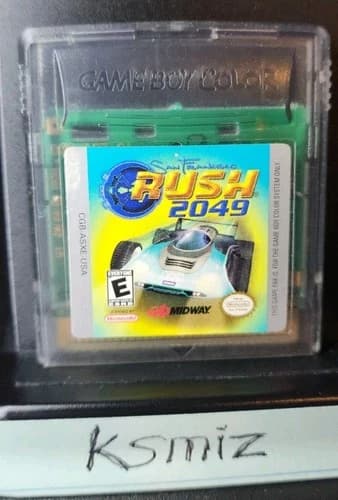San Francisco RUSH 2049 ● Nintendo Game Boy Color ● 2000 Authentic CGB-ASXE-USA
