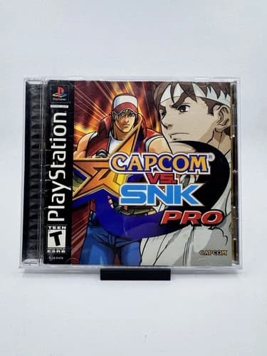Capcom vs. SNK Pro (Sony PlayStation 1) [CIB] Tested Working