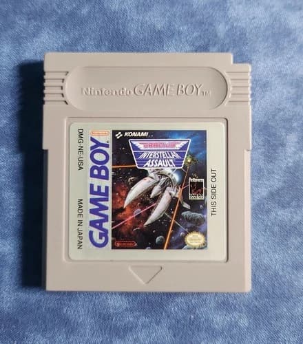 Gradius Interstellar Assault (Nintendo Game Boy, 1991) Authentic - (CLEAN)