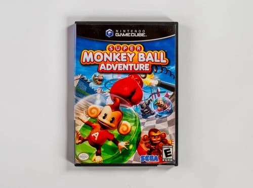 Super Monkey Ball Adventure Nintendo GameCube - CIB Complete! Tested/Works Great
