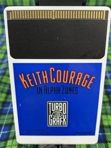 Keith Courage in Alpha Zones (TurboGrafx-16, 1989) HuCard Game Only Tested