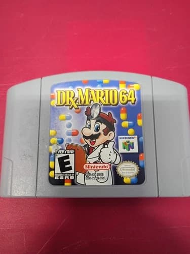 Dr. Mario 64 (Nintendo 64, 2001) N64 Authentic Game Cartridge Only - Tested