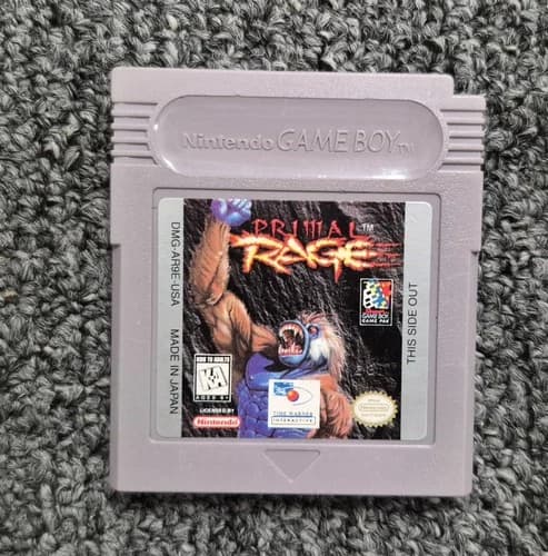 Primal Rage (Nintendo Game Boy, 1995) GB Original