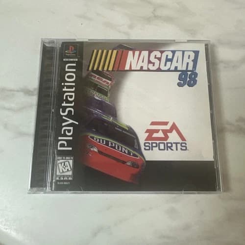 NASCAR 98 PS1 PlayStation 1 Complete CIB