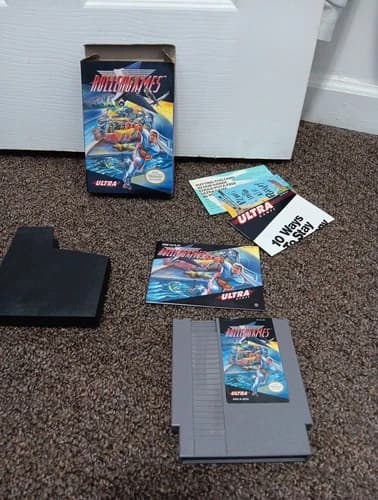 RollerGames (Nintendo Entertainment System, 1990) Nes Cib Complete