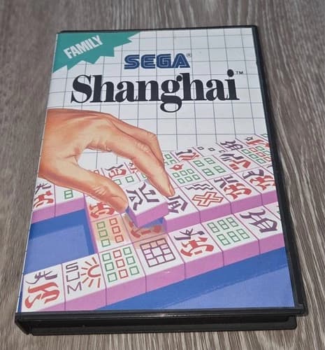 Shanghai (Sega Master System, 1988) Complete CIB - Tested