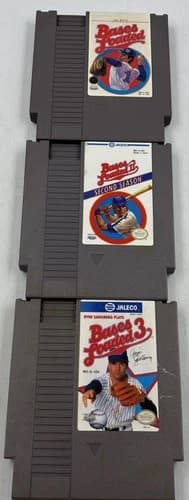 Bases Loaded Trilogy 1, 2 And 3 (Nintendo Entertainment System, 1988) Tested