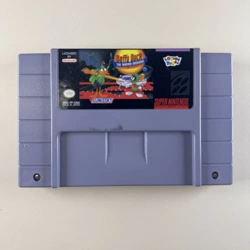 Daffy Duck Marvin Missions [Super Nintendo - Loose - Tested]